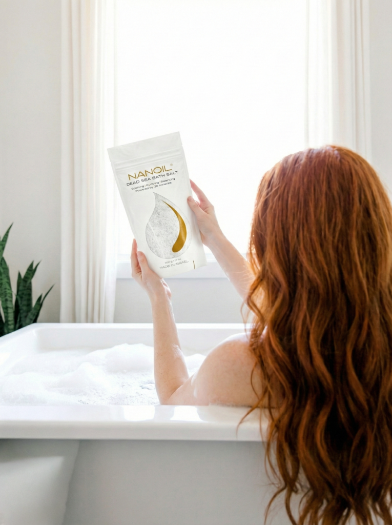 sól do kąpieli z morza martwego nanoil