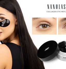 kolagenowe płatki pod oczy nanolash